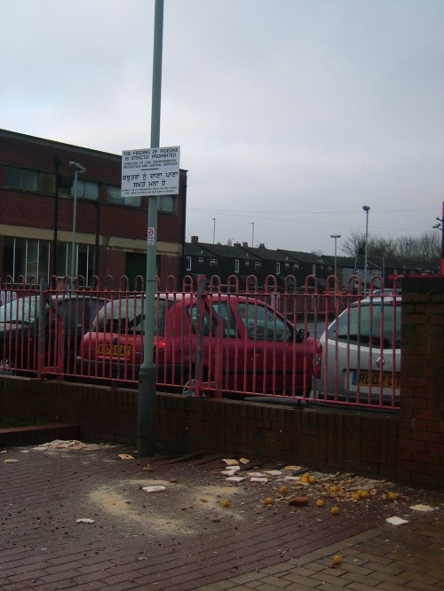 Overcatering for the pigeons