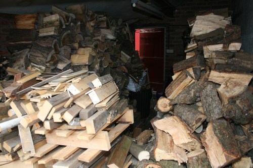 The Vicar is very proud of his handiwork