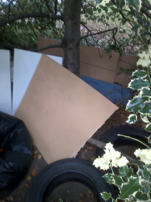 Bed (and sitting room it seems) in the bush